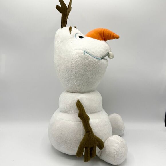 Disney Store Authentic Plush Olaf the Snowman from Frozen Movie 15” - Picture 2 of 9